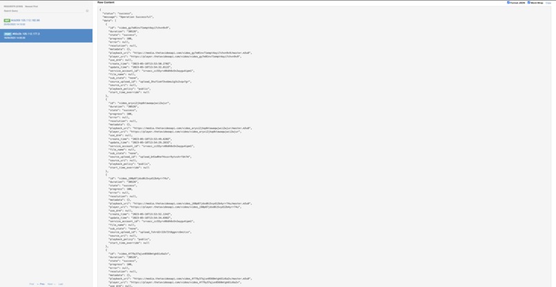  Theta Video Bulk Upload Service – screenshot 3