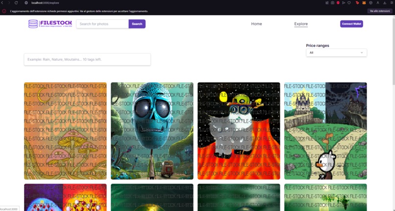 Filestock – screenshot 2