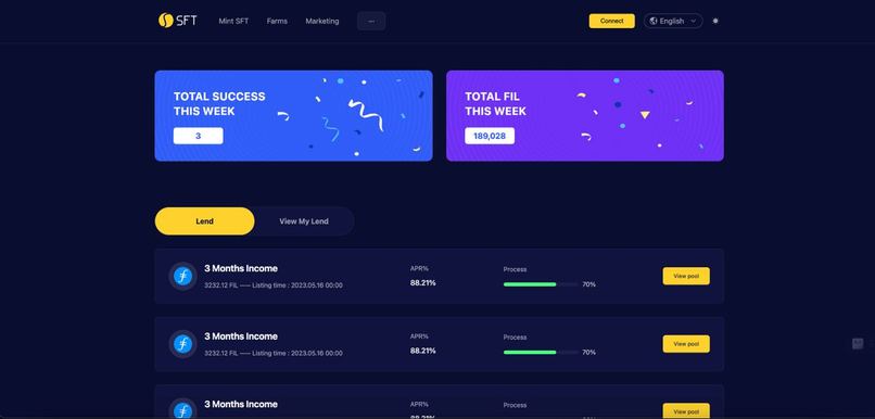 SFT-Fundraising – screenshot 1