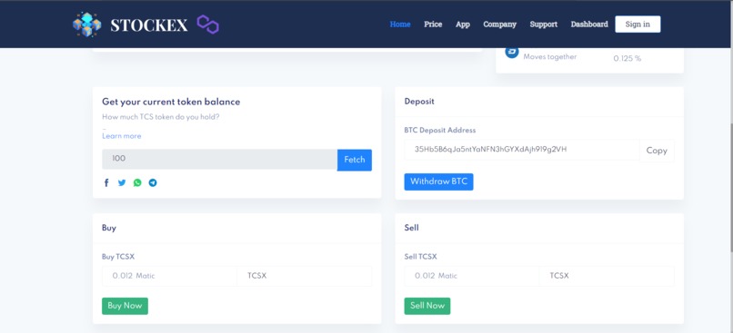 Stockex – screenshot 1