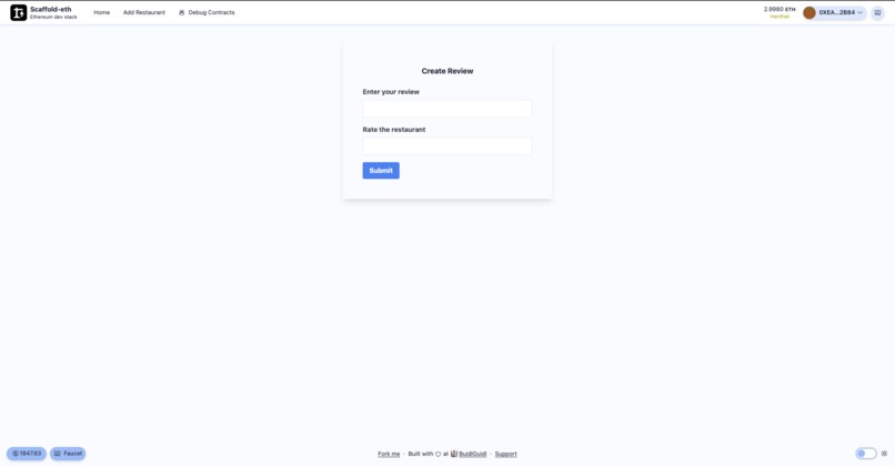 Restaurant Reviews – screenshot 3