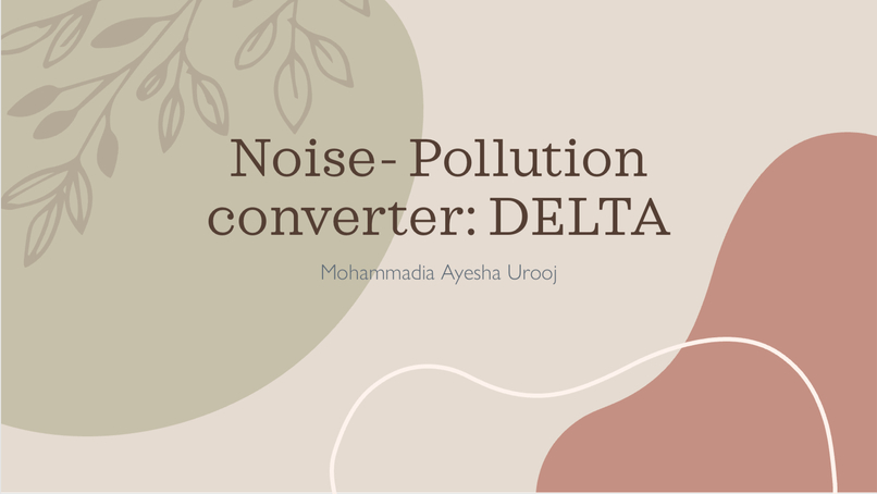 Noise-Pollution Converter – screenshot 1