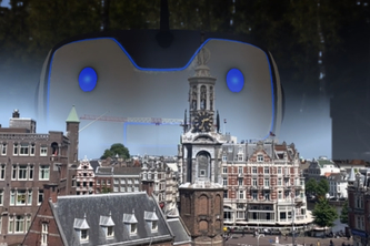 Friman the Robot takes over Amsterdam