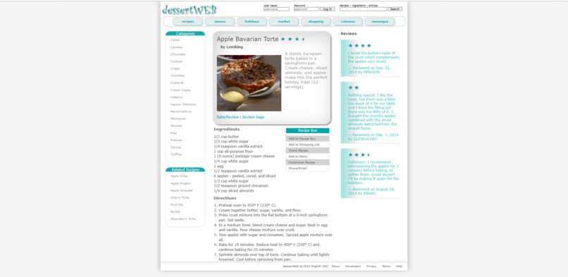 DessertWeb Recipe – screenshot 5