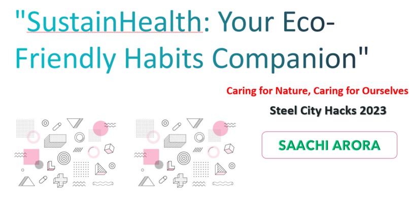 SustainHealth: Your Eco-Friendly Habits Companion – screenshot 1