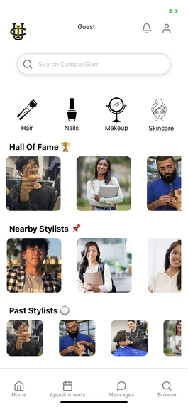 CampusGlam – screenshot 2