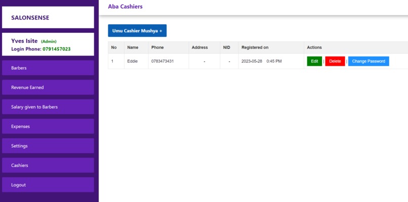 SalonSense – screenshot 3