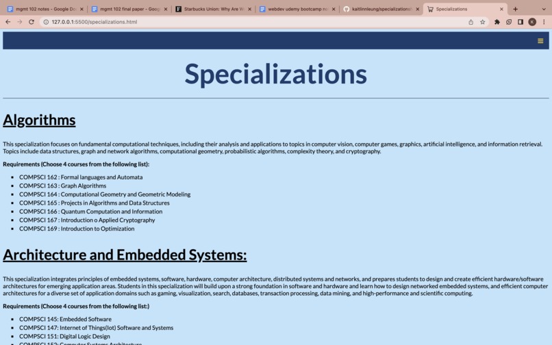 Specialization Matcher – screenshot 7