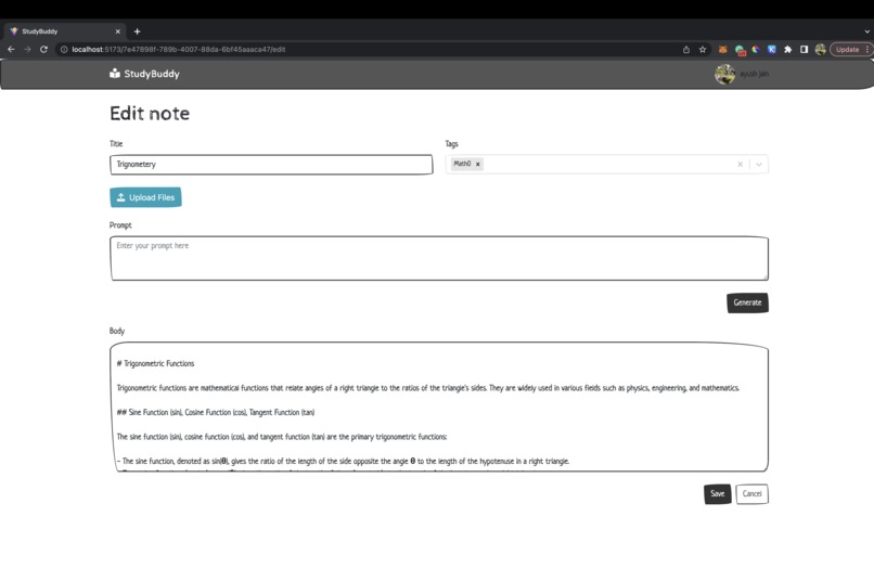 StuddyBuddy – screenshot 2