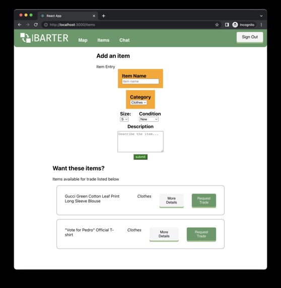 BARTER – screenshot 2