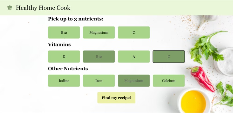 Healthy Home Cook – screenshot 2