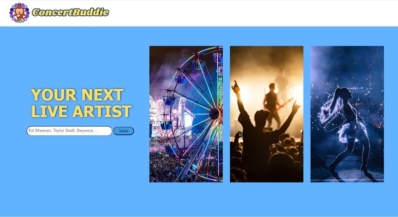 ConcertBuddie – screenshot 1