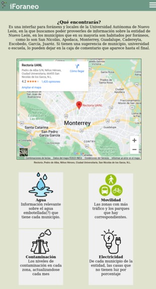 iForaneo – screenshot 1