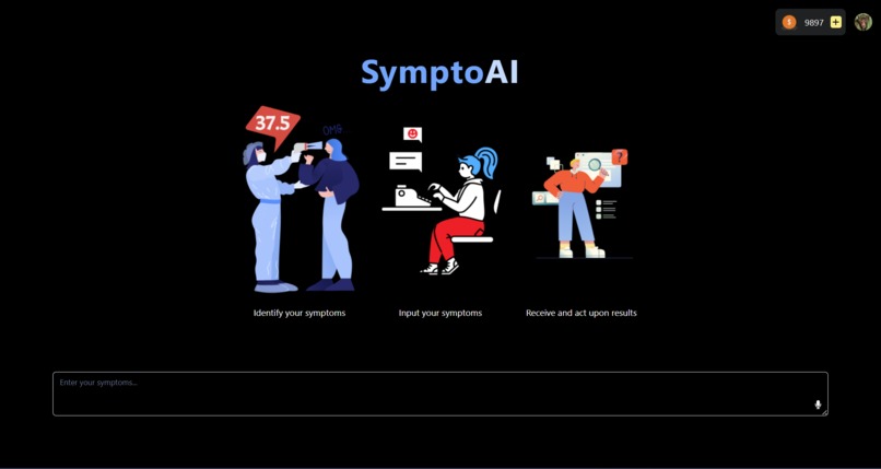 SymptoAI – screenshot 1