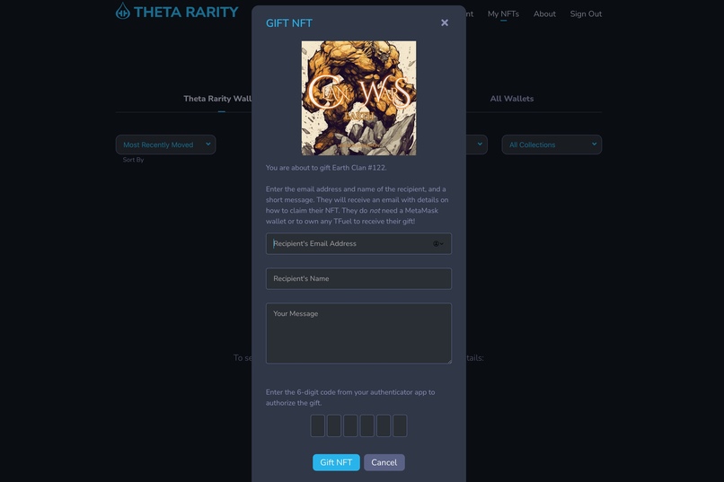 NFT Express: Streamlined Gifting and Wallet Creation! – screenshot 3