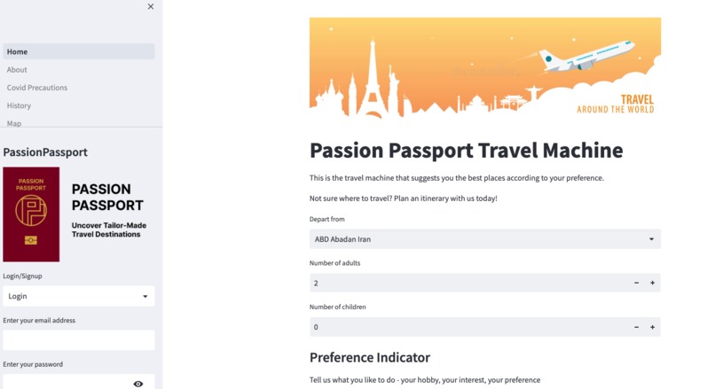 [T(P)JC] PassionPassport – screenshot 1