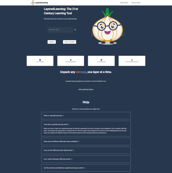 [LewksWongToMe] LayeredLearning – screenshot 1