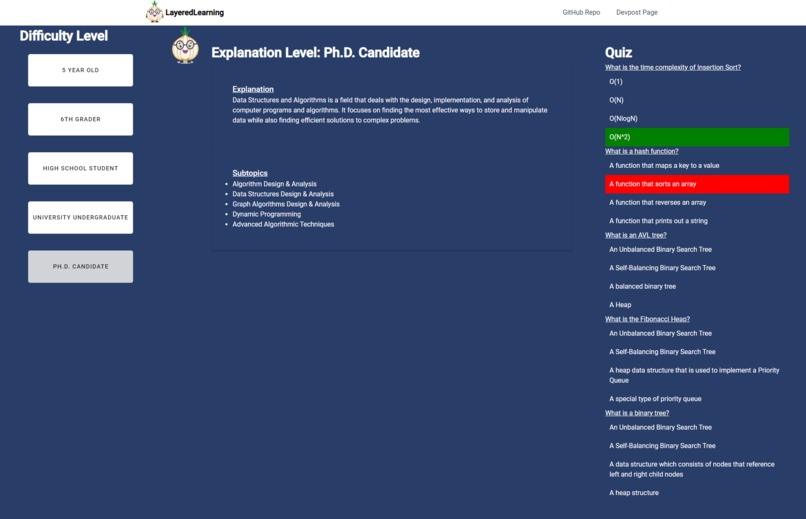 [LewksWongToMe] LayeredLearning – screenshot 3