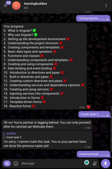[procrastination] learningbuddies – screenshot 2