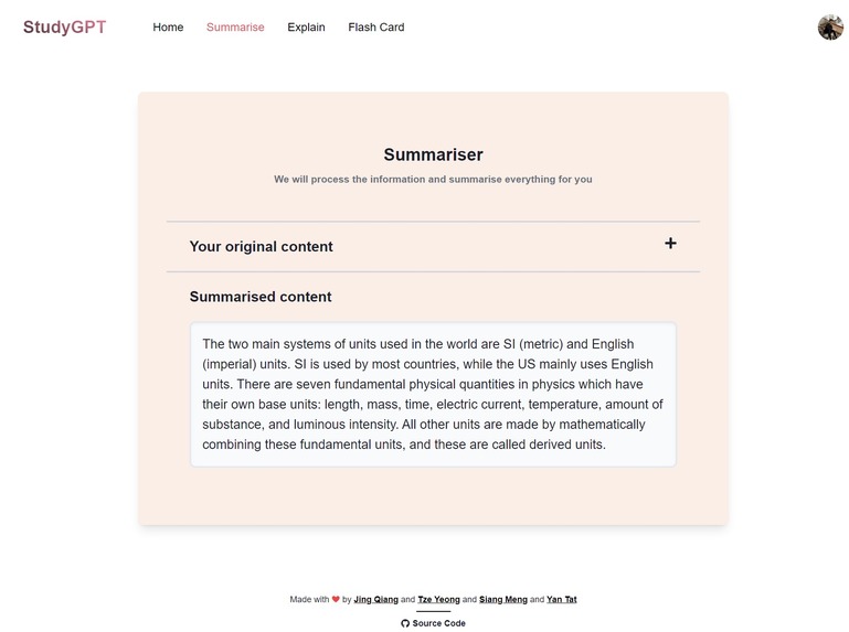 [CodeEz] StudyGPT – screenshot 2