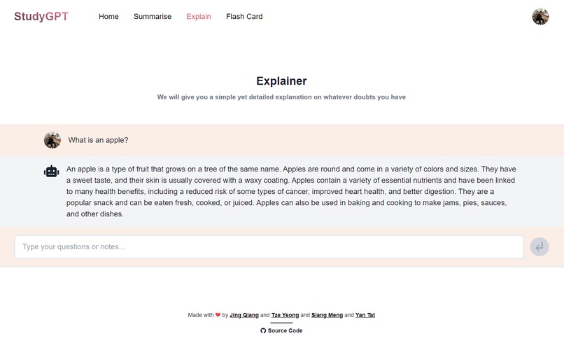 [CodeEz] StudyGPT – screenshot 3