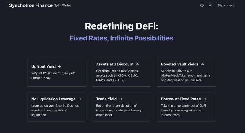 TBD - Yield Spliting and Fixed Interest Lending Protocol | Devpost