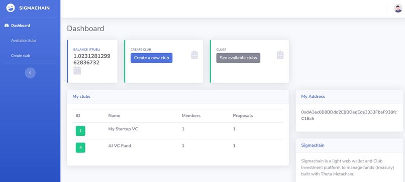 Sigmachain – screenshot 2