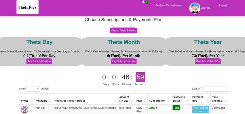 ThetaFlex – screenshot 3