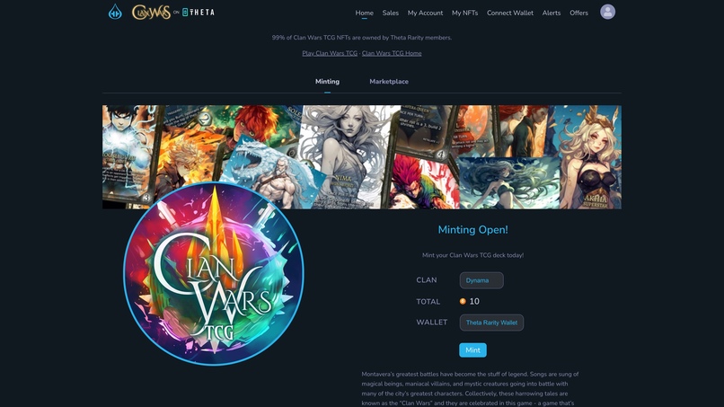 Clan Wars TCG – screenshot 1