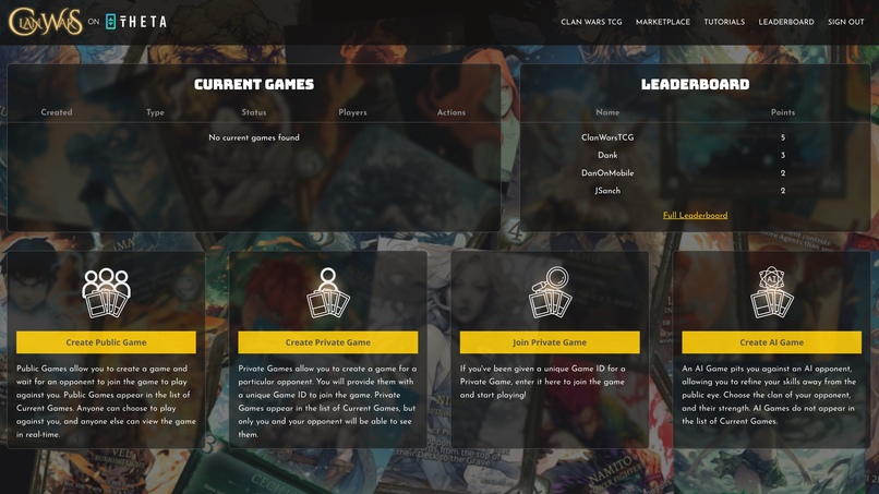 Clan Wars TCG – screenshot 3
