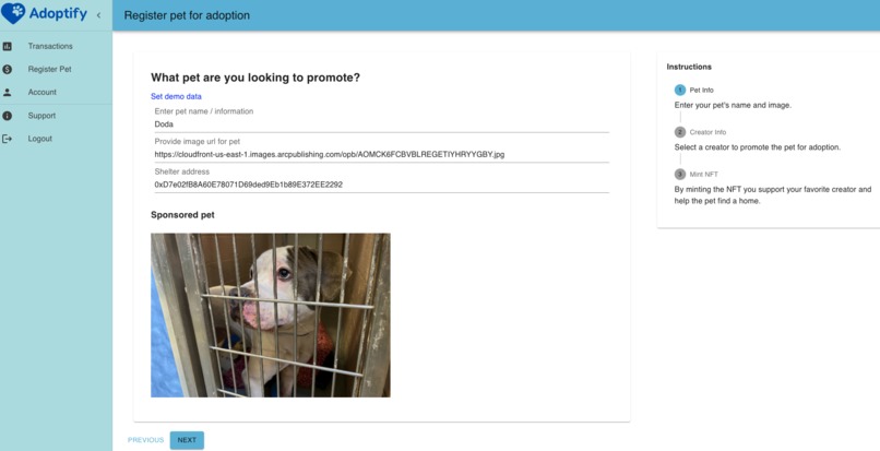 Adoptify – screenshot 1