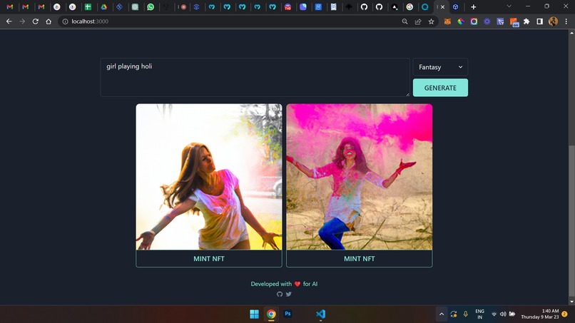AI NFTs – screenshot 3
