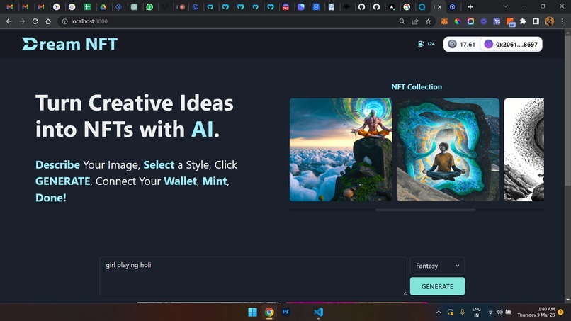 AI NFTs – screenshot 1
