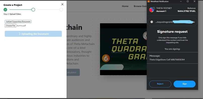 Theta Quadra Grants – screenshot 7
