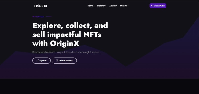 OriginX - NFT Raffles – screenshot 2