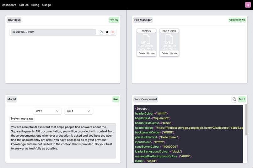 Docubot – screenshot 3