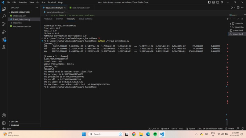 fraud_transaction_detection_ai_model – screenshot 1