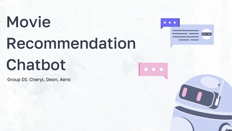 Movie Recommendation Chatbot – screenshot 1