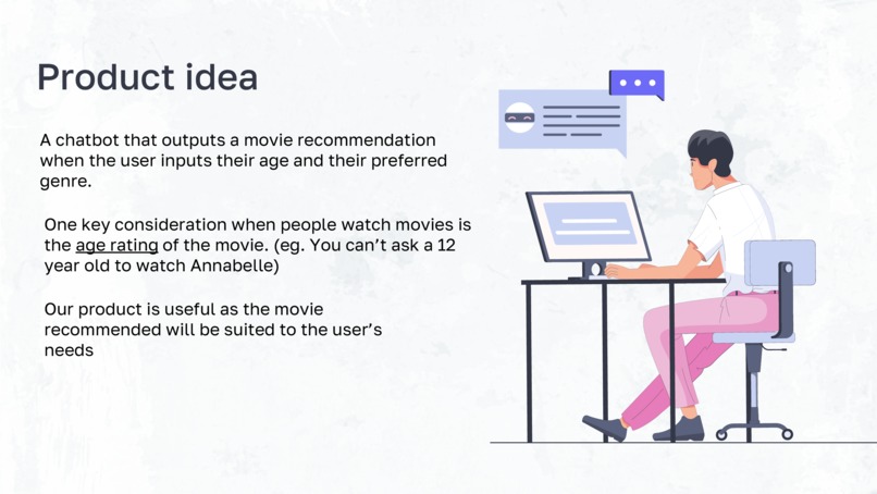 Movie Recommendation Chatbot – screenshot 4