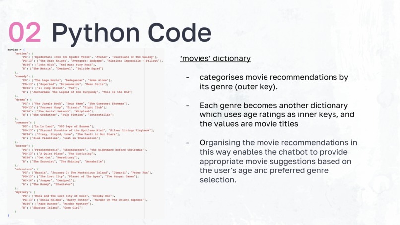 Movie Recommendation Chatbot – screenshot 5