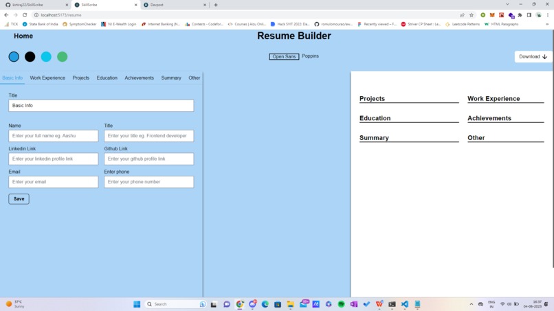SkillScribe – screenshot 2