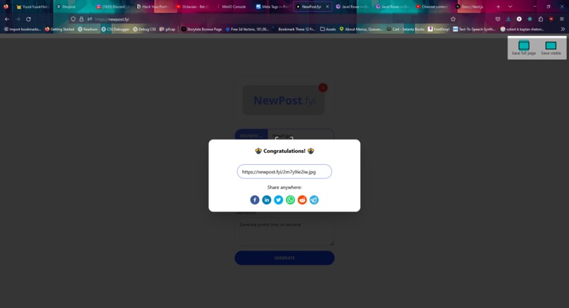 NewPost.fyi – screenshot 3