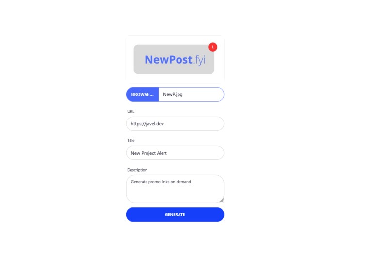 NewPost.fyi – screenshot 2