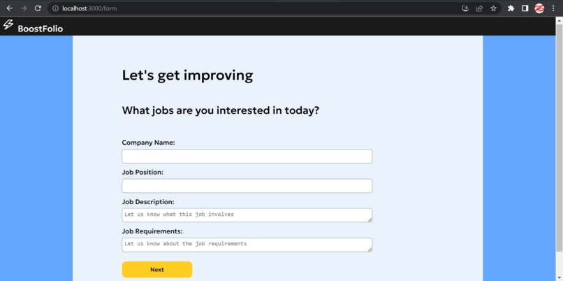 BoostFolio – screenshot 2