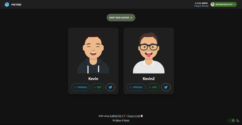 Pixters – screenshot 1