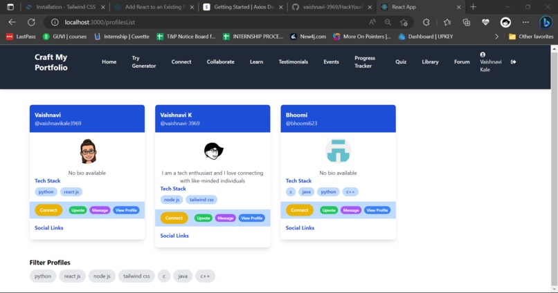 Craft My Portfolio – screenshot 8
