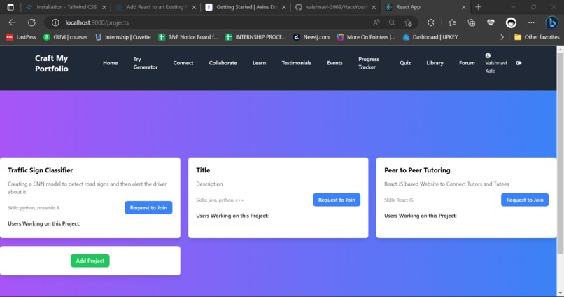 Craft My Portfolio – screenshot 9