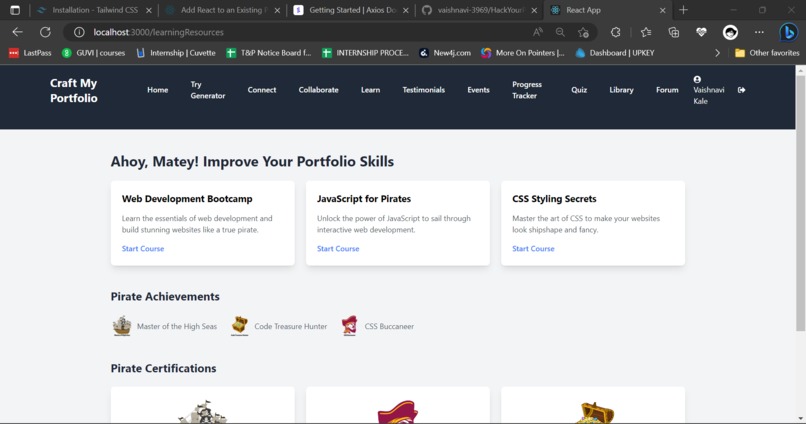 Craft My Portfolio – screenshot 10