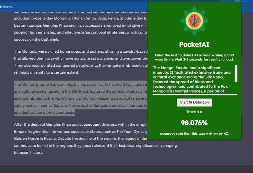 PocketAI - AI Detection at Your Fingertips – screenshot 2