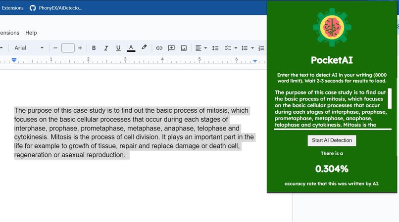 PocketAI - AI Detection at Your Fingertips – screenshot 3